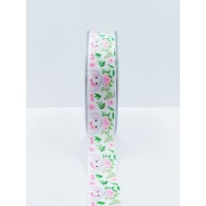 Κορδέλα Με Ελέφαντα Και Λουλούδια 2,5εκ