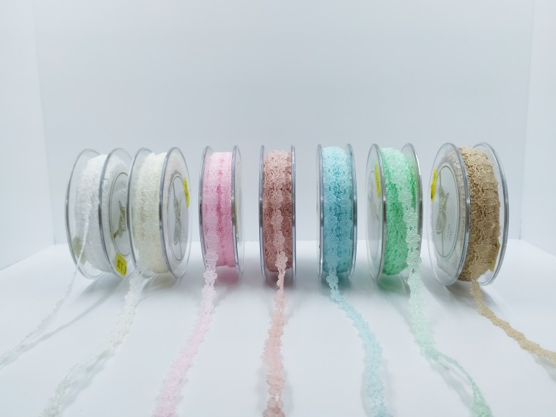 Κορδέλα Δαντέλα 0,8εκ 18Μέτρα