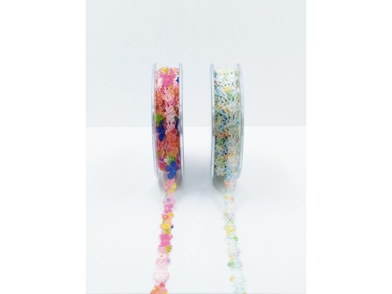 Δαντέλα Πολύχρωμη 8mm