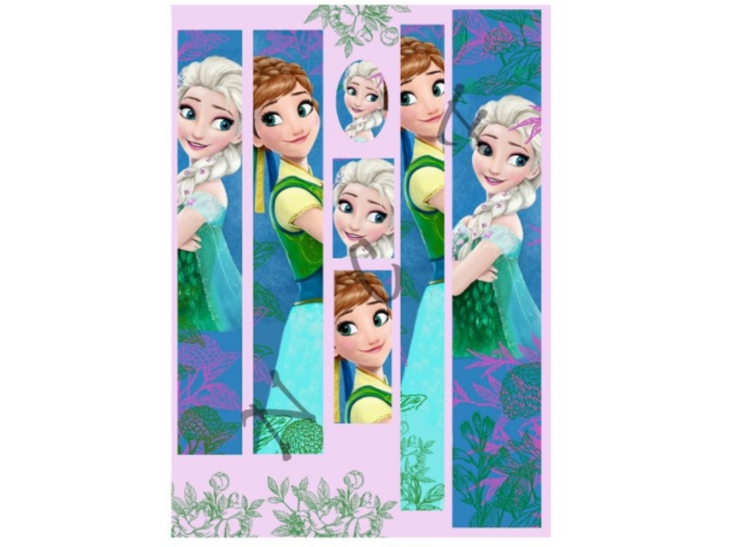 Ριζόχαρτο Έλσα Για Decoupage(Λαμπάδας) 30*42εκ