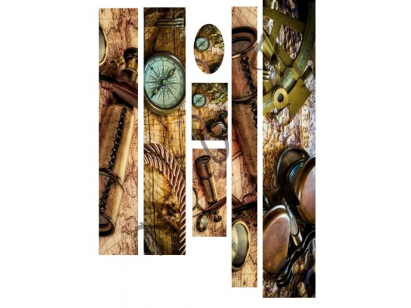 Ριζόχαρτο Ταξίδι Για Decoupage(Λαμπάδας) 30*42εκ