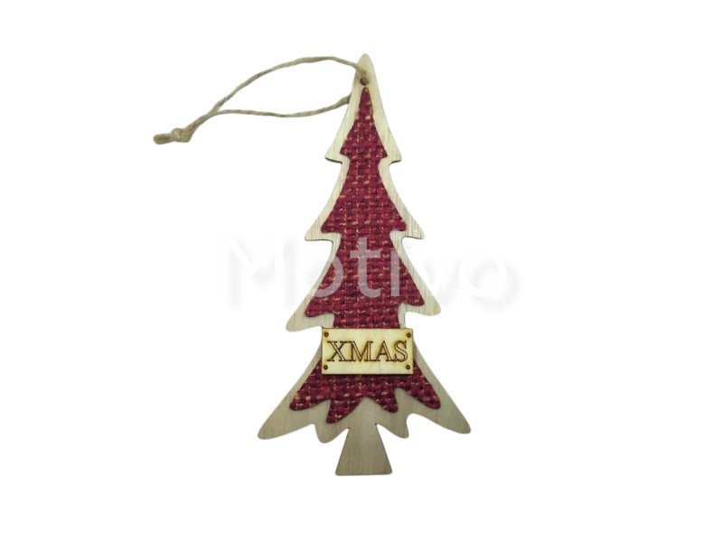 Ξύλινο Δέντρο Xmas 15εκ