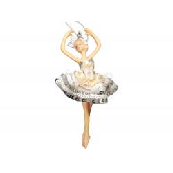 Μπαλαρίνα Με Φόρεμα Πολύχρωμο 16εκ