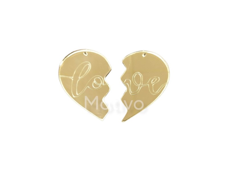 Καρδιά Plexiglass Love 8εκ