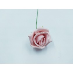 Λουλούδι Αντικέ Ρόζ 6εκ