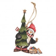 Πιγκουίνος Με Δέντρο 9εκ