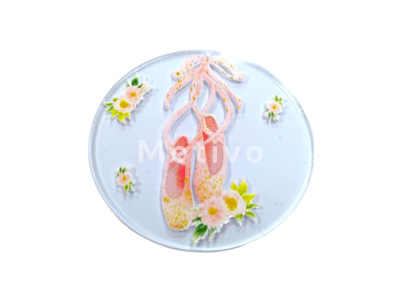 Πουέντ Λουλούδι Plexiglass 7εκ