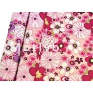 Ύφασμα Microfibra Floral 25εκ