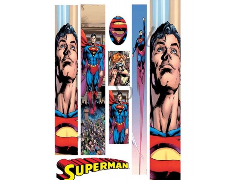 Ριζόχαρτο Superman Για Decoupage(Λαμπάδας) 30*42εκ