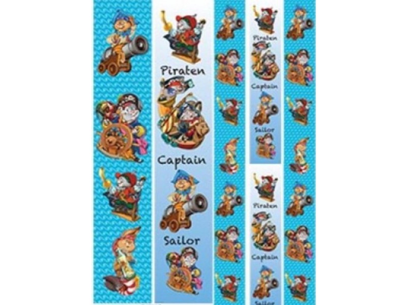Ριζόχαρτο Πειρατής Για Decoupage(Λαμπάδας) 30*42εκ