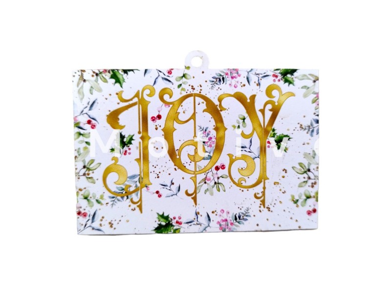 Ταμπελάκι Με Ευχή JOY 8εκ