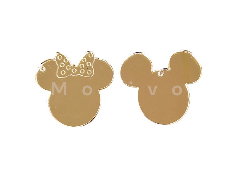 Minnie Και Mickey Plexiglass 5εκ