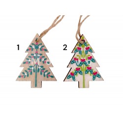 Δέντρο Ξύλινο Με Γκί 4.6x6εκ