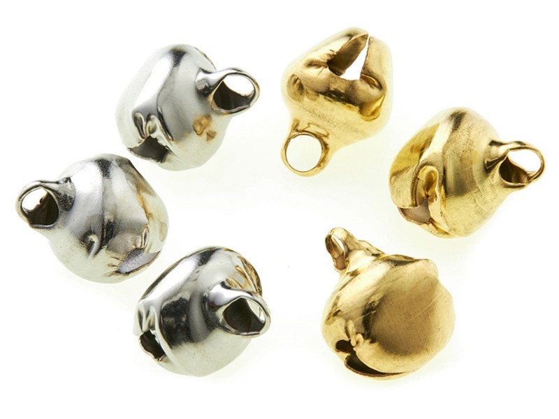 Μεταλλικά Κουδουνάκια 10mm Σετ/25