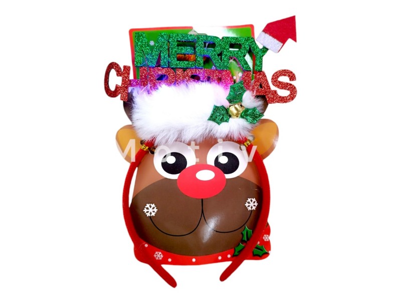 Στέκα Merry Christmas Με Φωτάκι