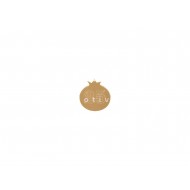 Γούρι 2025 Ρόδι Plexiglass