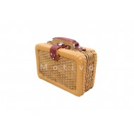 Βαλίτσα Πολυεστερική Μπέζ 3.5x5.5εκ