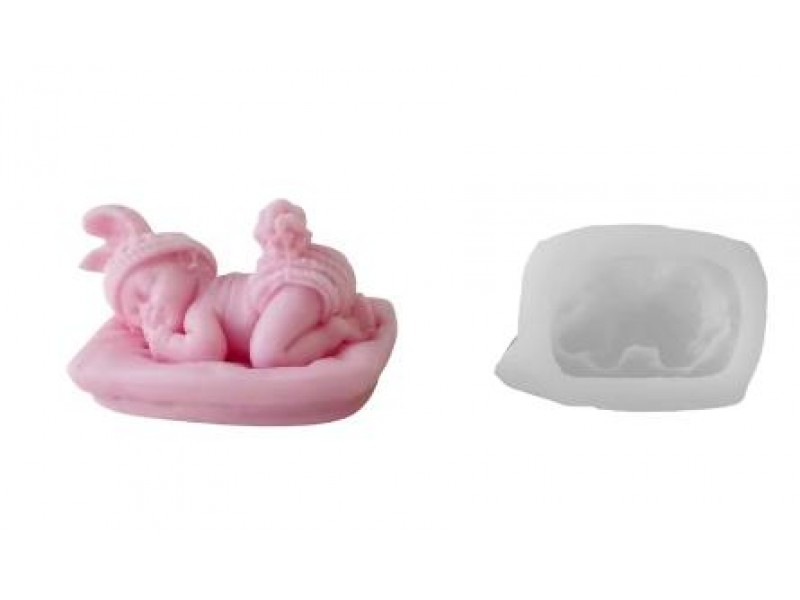 Καλούπι Σιλικόνης Μωρό 4εκ