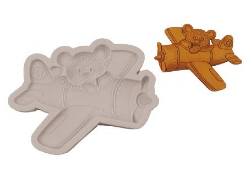 Καλούπι Σιλικόνης Αεροπλάνο 10.5x7.4εκ