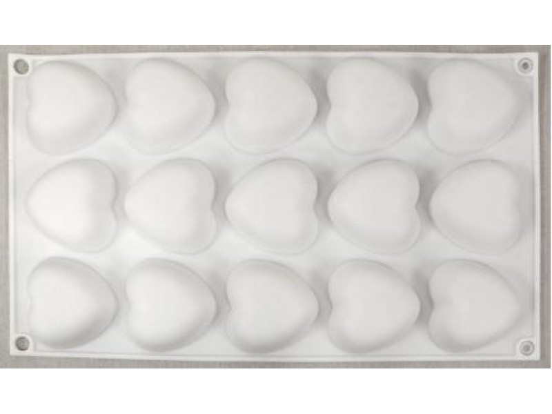 Καλούπι Σιλικόνης Καρδιές 29.5x17.5εκ