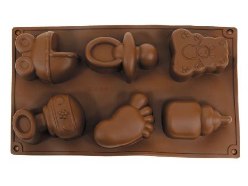 Καλούπι Σιλικόνης Παιδικά Σχέδια 29x17εκ