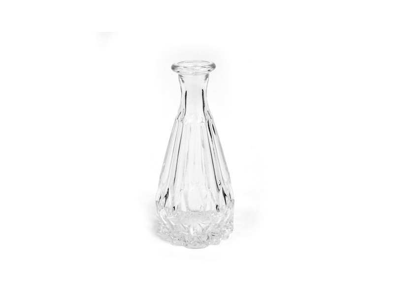 Διακοσμητικό Βάζο Με Γραμμές 300ml 7x14.5εκ