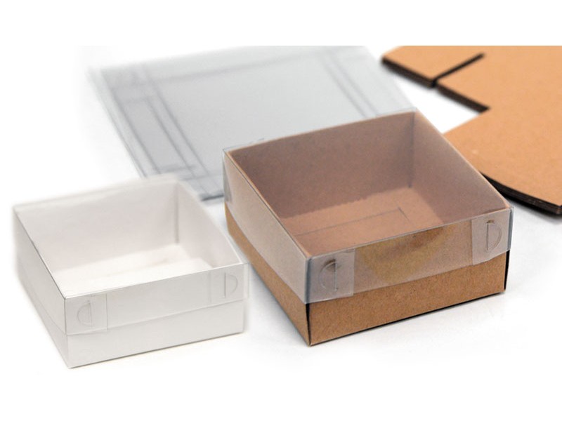 Κουτί Χάρτινο Με Διαφάνεια 11x11x5cm (ΔΕΝ ΕΙΝΑΙ ΣΥΝΑΡΜΟΛΟΓΗΜΈΝΟ)