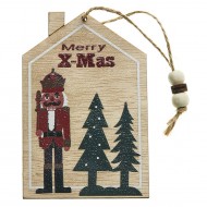 Ξύλινο Σπίτι Στρατιώτης XMAS 11.5εκ