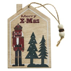 Ξύλινο Σπίτι Στρατιώτης XMAS 11.5εκ