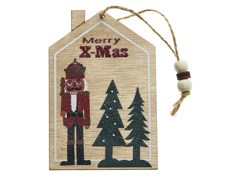 Ξύλινο Σπίτι Στρατιώτης XMAS 11.5εκ