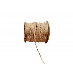 Κορδόνι Γιούτα Με Μεταλλικό Νήμα