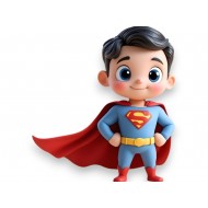 Superman Μωρό Ξύλινο Με Τρύπα 8εκ