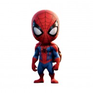 Spiderman Όρθιος Ξύλινος Με Τρύπα 8εκ