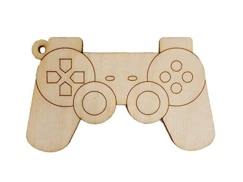 Playstation Ξύλινο 8εκ