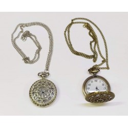 Μεταλλικό Ρολόι Με Αλυσίδα 6εκ