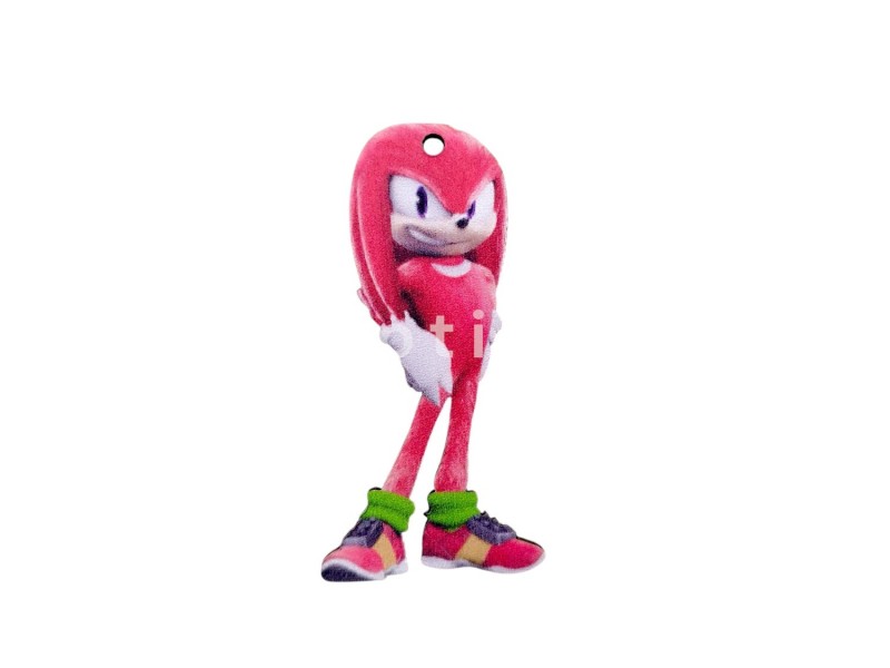 Knuckles Sonic Ξύλινο 7εκ