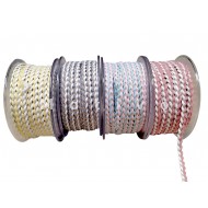 Κορδέλα Βαμβακερή Πλεξούδα 8mm