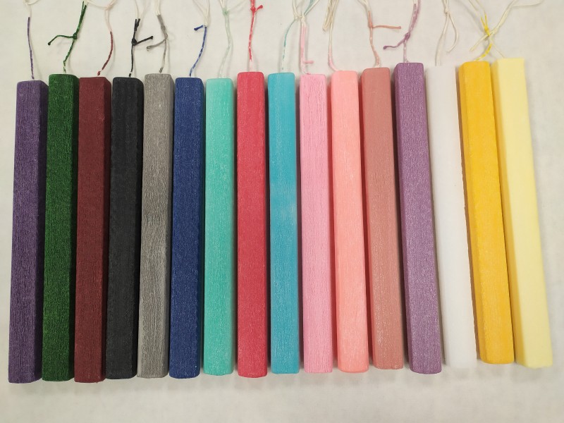 Λαμπάδα Αρωματική Πλακέ Στενή 2*2 30εκ