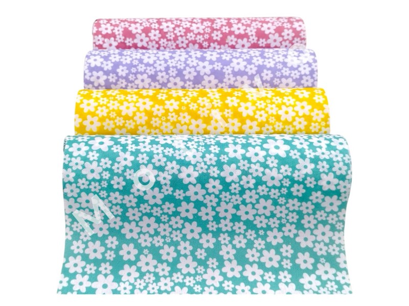 Ύφασμα Λουλούδια Microfiber 24εκ