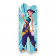 Zoey Ξύλινη Με Τρύπα 8εκ