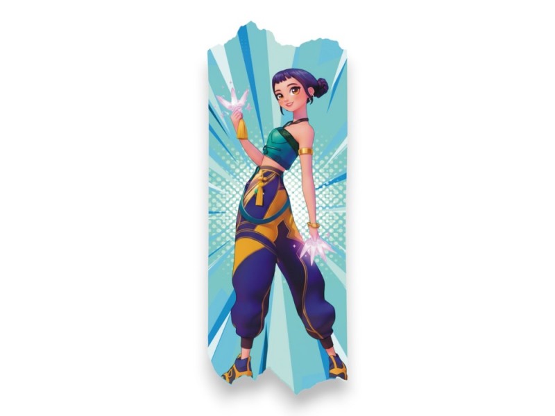 Zoey Ξύλινη Με Τρύπα 8εκ