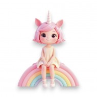 Κορίτσι Μονόκερος Σε Ουράνιο Τόξο Με Τρύπα 8εκ