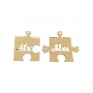 Πάζλ Plexiglass  Mr(5,5x7) & Mrs (7x8)εκ Mrs