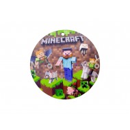 Minecraft Στρογγυλό Ξύλινο 7εκ