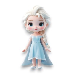 Baby Frozen Ξύλινο Με Τρύπα 8εκ