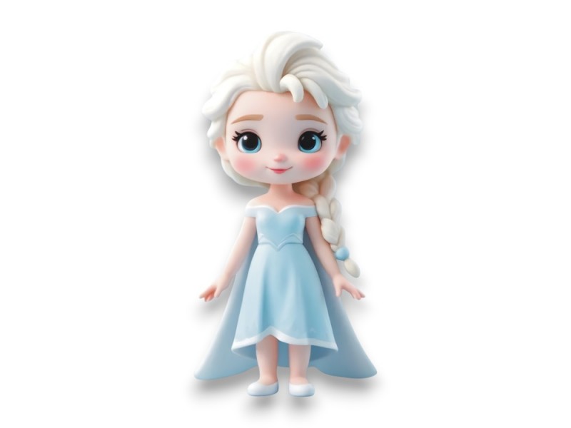 Baby Frozen Ξύλινο Με Τρύπα 8εκ