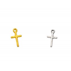 Μεταλλικός Σταυρός Μικρός 0.7x1.5εκ Σ/50