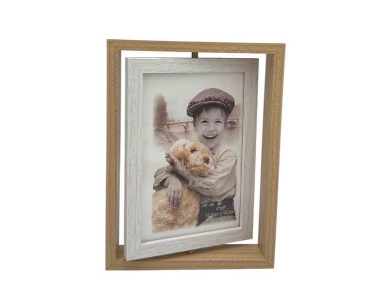 Ξύλινη Κορνίζα Περιστρεφόμενη 14.5x18.5εκ