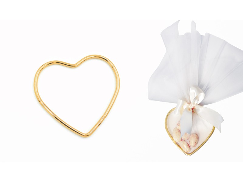 Μεταλλική Καρδιά Χοντρή 9εκ