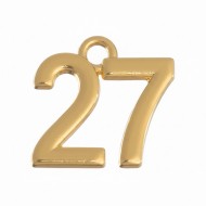 Γούρι 2027 Μεταλλικό 2εκ